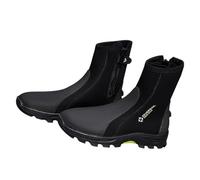 Ronyme Diving Boots Amphibious Water Shoes Multipurpose for Wakeboarding Use Anti Slip Cleated Sole Reinforced Toe Side Zipper, EU 40 to 41