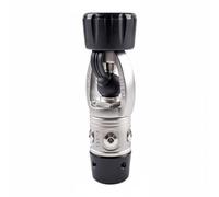 Ronyme Diving Regulator First Stage Scuba Regulator Piston Regulator Tank Connector Breathing Setup with Yoke Attachment Stainless Steel Construction, Yoke