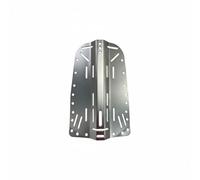 Ronyme Diving Tank Plate Scuba Backplate Buoyancy Compensator Harness Plate Aluminum Alloy Under Pressure Piece Design Lightweight Gear Support Suitable for , Silver