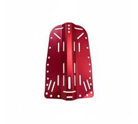 Ronyme Diving Tank Plate Scuba Backplate Buoyancy Compensator Harness Plate Aluminum Alloy Under Pressure Piece Design Lightweight Gear Support Suitable for , Red
