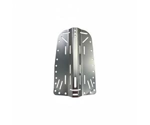 Ronyme Diving Tank Plate Scuba Backplate Buoyancy Compensator Harness Plate Aluminum Alloy Under Pressure Piece Design Lightweight Gear Support Suitable for , Silver