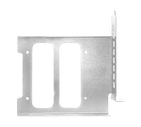 Ronyme Drive Bay Adapter Internal Disk Drive Mounting Kit for for PCI SSD HDD Sturdy Metal Useful SSD Adapter HDD Mounting Bracket, 3.5inch white