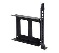 Ronyme Drive Bay Adapter Internal Disk Drive Mounting Kit for for PCI SSD HDD Sturdy Metal Useful SSD Adapter HDD Mounting Bracket, 2.5inch black