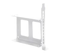 Ronyme Drive Bay Adapter Internal Disk Drive Mounting Kit for for PCI SSD HDD Sturdy Metal Useful SSD Adapter HDD Mounting Bracket, 2.5inch white