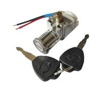 Ronyme Ebike Li Battery Lock Ignition on/Off Key Switch Heavy-duty Universal Bigger Head Type Lock Power Switch for Motorcycle