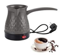 Ronyme Electric Turkish Coffee Pot with Heat-Resistant Handle, Anti-Scald Teapot Coffee Warmer for Cafe Kitchen, Fast Heating Pour Over Coffee Kettle with Dry Boil Protection,PP Electric Water Kettle