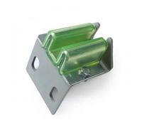 Ronyme Elevator Guide Counterweight Assembly Rail WM Type Head Compact Right Angles Structure with Bolted Fastener for Elevator Rail Installation Equipment, 16mm Hole Spacing 70mm Long Waist Hole