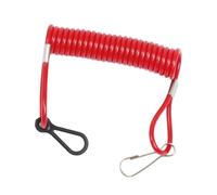 Ronyme Engine Cutoff Rope Outboard Kill Switch Lanyard Stop Cord Coiled Tether Quick Clip Hook Compact Flexible Design suitable, Mercury Four-Stroke Outboard Kill Switch Lanyard