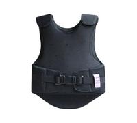 Ronyme Equestrian Vest Horse Riding Vest Protector Jacket With Impact Protection Breathable EVA Construction And Suitable for Training Riding Lessons Outdoor , Black Upgraded , S