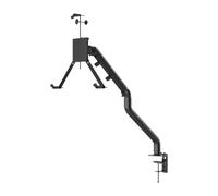 Ronyme Extension Adapter Fixing Bracket Easy to Use Carbon Steel Monitors Holder Support Accessories for Office, with mechanical arm