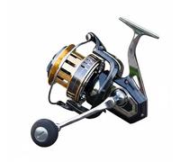 Ronyme Fishing Reel Casting Line Metal Construction With Smooth Rotation And Strong Drag Suitable for shore fishing boat fishing training, FB3500