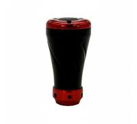 Ronyme Fishing Reel Handle Aluminum Alloy Metal Knob Spare Lightweight Replacement Suitable for Anglers Outdoor Fishing, Black Red