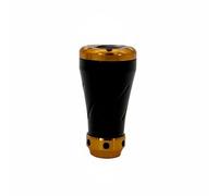 Ronyme Fishing Reel Handle Aluminum Alloy Metal Knob Spare Lightweight Replacement Suitable for Anglers Outdoor Fishing, Black Gold