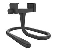 Ronyme Flexible Desk Phone Stand Holder, Mounting Bracket, Universal Phones Holder Clip Camera Mount for Desk, Black