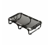 Ronyme Foldable Pet Bed Cot Raised Pet Bed Portable Pet Bed Breathable Mesh Off The Ground Ventilated Design suitable for indoor rest outdoor lounging, M