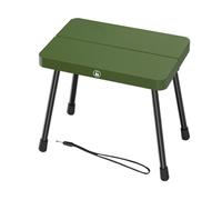 Ronyme Folding Camping Stool recliner Foot Rest for Adults Practical Footstool Small Foldable Chair Camp Stool for Travel Beach BBQ, Green