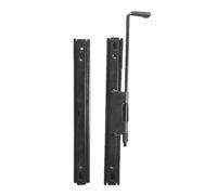 Ronyme Forklift Seat Track Slider Adjustable Sliding Rails Assembly With Long Handle Steel Plate Frame Smooth Forward And Backward Motion Suitable for