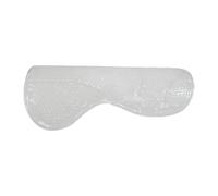 Ronyme Gel Saddle Pad Gel Pad Anti Slip Soft Lightweight English Saddle Cushion for Equestrian Equipment Jumping Show Competition, Clear