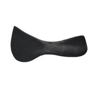 Ronyme Gel Saddle Pad Gel Pad Anti Slip Soft Lightweight English Saddle Cushion for Equestrian Equipment Jumping Show Competition, Black