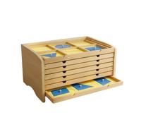 Ronyme Geometry Cabinet With Drawers Educational Cabinet Shape Inset Organizer Learning Furniture Wood Construction Suitable for classroom shelves organized storage student activities teaching aids