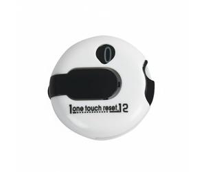 Ronyme Golf Score Keeper Golf Score Counter Stroke Counter Stroke With Simple Dial And Quick Reset In Suitable for match play practice, White Black
