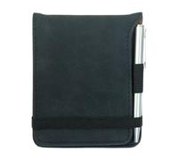 Ronyme Golf Scorecard Holder Yardage Book Cover Golfing Scoring Accessories Notebook Sporting Pencil Included Golf Scorecard Book, black