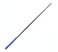 Ronyme Golf Swing Practice Rod Grip Tool Tempo Stick Rubber Grip Stainless Steel Build for Smooth Motion And Rhythm portable for Home Studio Indoor Training Beginners, Blue
