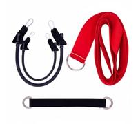 Ronyme Golf Swing Swing Rope System With Belt And Cords For Controlled Rotation And Improved Coordination Nylon Latex Metal Suitable for range routines court practice field, Red