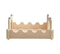 Ronyme Guinea Pig Bridge Corridor Easy to Install Hollow Design Hamster Tunnel Bed Small Animal House for Hamster, B