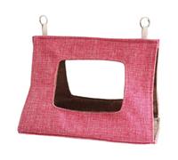 Ronyme Hammock for Birds, Nest House for Small Pets, Hanging Bed for Lovebirds And Macaws, L