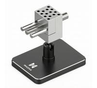 Ronyme Handheld Vise Fixture Mini Desktop Tabletop Clamp Model with Precision Clamping Head and Multiple Mounting Holes Suitable for Model Building fine Painting Small-Part Clamping