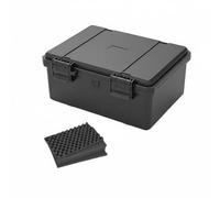 Ronyme Hardware Hard Case Equipment Box Storage Case Carrying Case PP Rugged Shell with Anti Lock Hole Reinforced Latches Pressure Equalization Valve, Style to 12