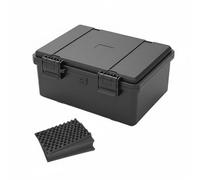Ronyme Hardware Hard Case Equipment Box Storage Case Carrying Case PP Rugged Shell with Anti Lock Hole Reinforced Latches Pressure Equalization Valve, Style to 10