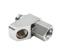 Ronyme High Pressures Diving Splitter, Accessories, Scuba Diving, Easy to Install,Gear Supplies,Quick Connect 1 to 2 360 Degree Part