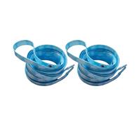 Ronyme Hockey Skate Laces Figure Skating Laces Polyester Convenient Practical for Figure Skates Lightweight Supplies Shoelaces, blue, 220CM
