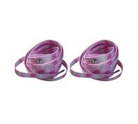 Ronyme Hockey Skate Laces Figure Skating Laces Polyester Convenient Practical for Figure Skates Lightweight Supplies Shoelaces, pink, 220CM