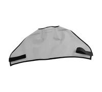 Ronyme Horse Fly without Ears,Sun Protection Equine Outdoor Face Cover Guard,Fly for Equestrian COB Miniature Foal, Gray
