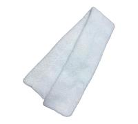 Ronyme Horse Girth Cover Sweat Absorption Soft Belly Guard Protector Cinch Protection for Jumping Daily Showing Dressage Schooling, White