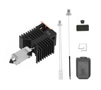 Ronyme Hot End Nozzle Kit 3D Printer Accessories for Extruder Attachments Portable Rustproof Hardened Steel Replacement, 0.6mm
