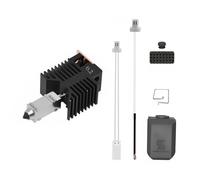 Ronyme Hot End Nozzle Kit 3D Printer Accessories for Extruder Attachments Portable Rustproof Hardened Steel Replacement, 0.2mm