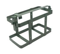 Ronyme Jerry Gas Can Holder Rack Car Oil Drum Fixed Bracket Reinforced Versatile Mounting Detachable Metal Motorcycle Fuel Tank Rack, 10L