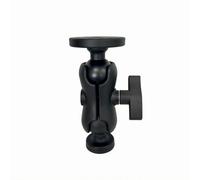 Ronyme Kayak Mounting Joint Adjustable Base Plate Stainless Steel Secure Attachment Multi Part Structure Suitable for Paddling Recreational Kayaking, Round Mount Adapter For Rail