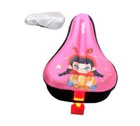 Ronyme Kids Seat Cushion Saddle Pad LED Small Thickened Non Slip Soft Rainproof Childrens Seat Cushion Protection, Pink M