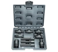 Ronyme Kit Flywheel Puller Set Puller Adapter Tool Extractor Kit with Versatile Adapters and Strong Fasteners in Portable Case Suitable for Engine Repair Motorcycle Mechanics, Color to 2