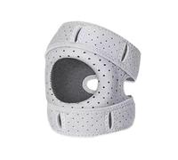 Ronyme Knee Pad Knee Brace Flexible Comfortable Anti Slip Protection Support Sleeve for Fitness Athletics Riding Sports Workout, Grey