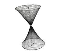 Ronyme Marine Daylight Double Cone Essential Device Large 60 cm Diameter Black for Fishing Boats Yachts Container Ships