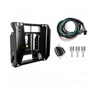Ronyme Marine Engine Lift Outboard Motor Jack Plate Hydraulic Bracket Rectangular Mount With Multiple Holes And Wiring For, 6 Inch Hydraulic Vertical Lift Mounting Plate - 600