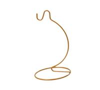 Ronyme Modern Metal Banana Tree Stand, Fruit Hanger, Elegant Curved Hook Fruit Storage Rack for Bananas, Grapes, Countertop Fruit Rack Holder , Kitchen Organizer & Home Decor, Space-Saving Design, S