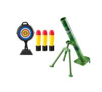 Ronyme Mortar Launcher Toys Rocket Launcher Best Gift with Sound Chase Rocket Rocket Launcher Set for Kid Festival Present, green