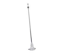 Ronyme Motorcycle Flag Pole Flagpole Mount Universal Multifunction Flag Holder Rear Side Flag Mount Practical Sturdy for Motorbike Spare Parts,